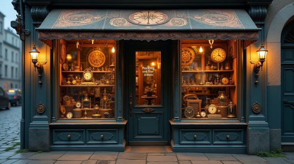 Unique finds in steampunk style store for all enthusiasts
