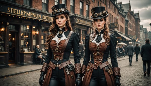 Découvrez les tenues steampunk qui transformeront votre style